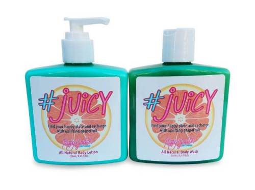 Body Wash and Lotion Combo - #Juicy (Grapefruit)